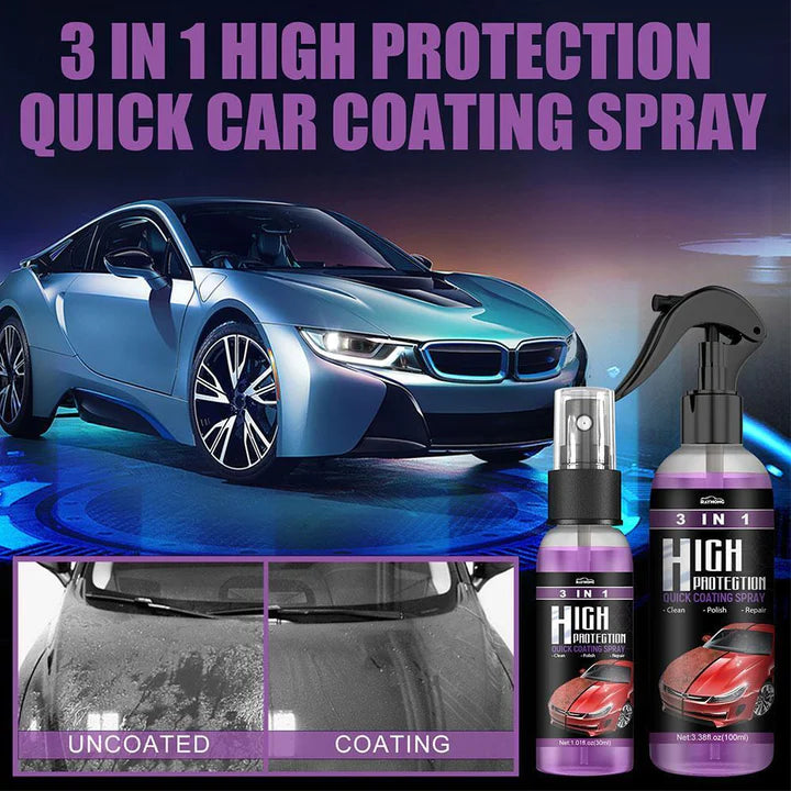 3 in 1 High Protection Car Coating Spray (Pack of 2) – perfectefy