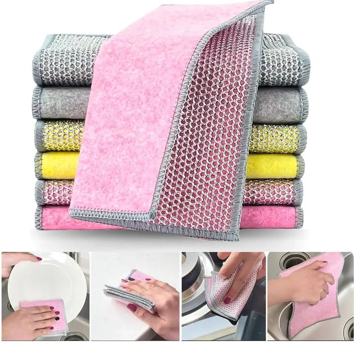 Non-Scratch Magic Dish Washing Towel